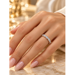 Pre Owned Platinum Diamond Eternity Ring ZC129